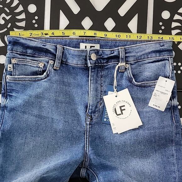 Lovers and Friends Women's Ricky High Waist Skinny Distressed Denim Jeans 28 - Picture 13 of 16